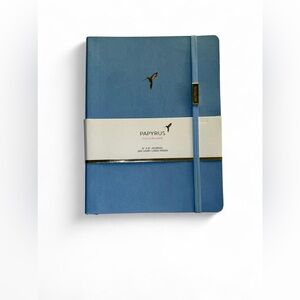 Papyrus blue journal